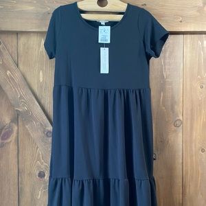 See You Monday Black Dress